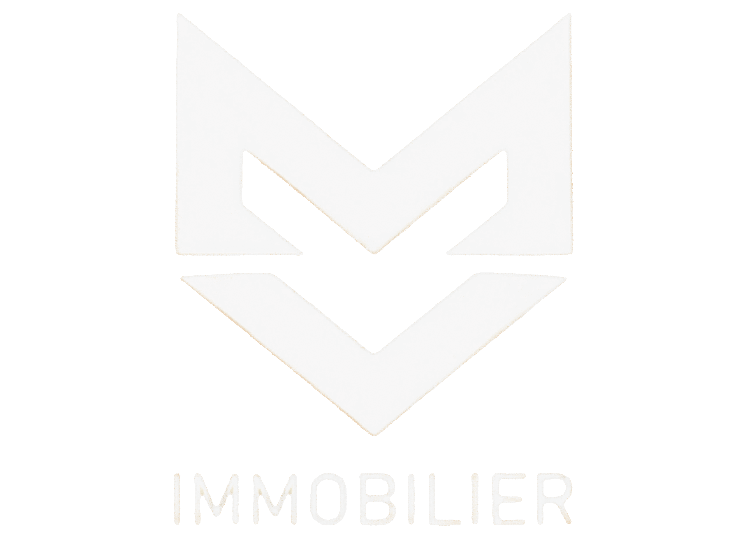 Logo MV Immobilier weiß