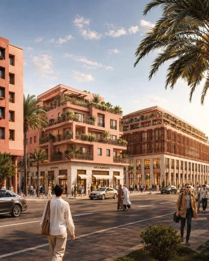 Barrio de Guéliz, Marrakech