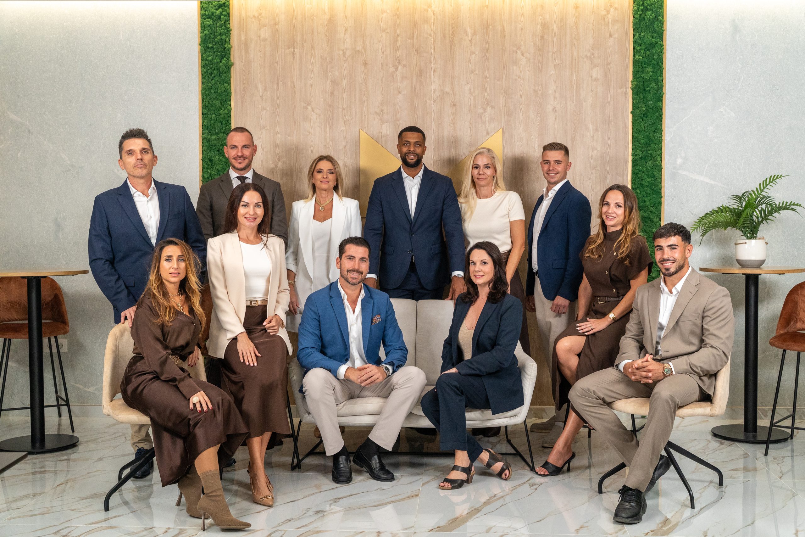 Die Immobilienmakler von MV Immobilier zusammen: Teneriffa und Marrakesch
